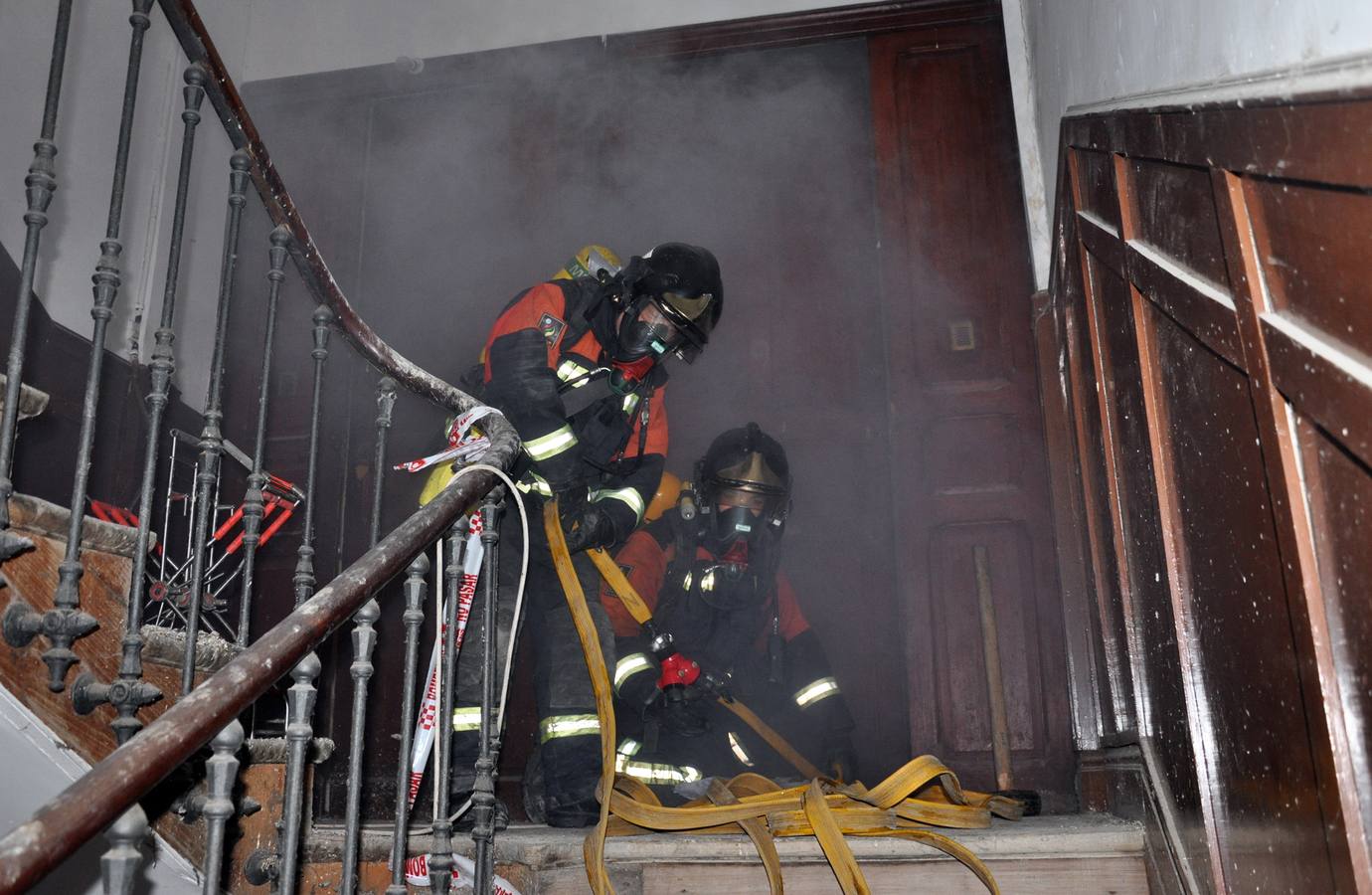 Los bomberos del CEIS ya llegan al 99% de La Rioja