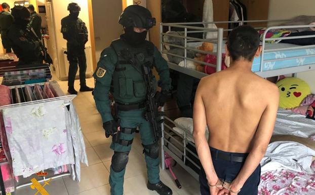 Cae una red «a gran escala» entre La Rioja y el País Vasco: 9 detenidos, 16 kilos de droga intervenida