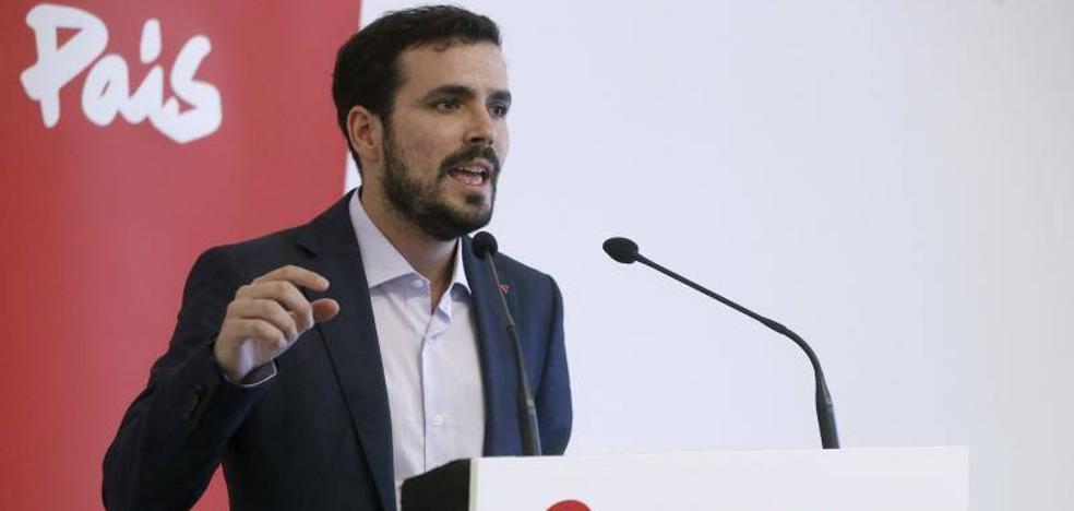 Garzón exige a Llamazares que pida perdón a IU y se marche