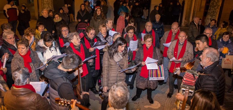 La Coral Calceatense llenó la Nochebuena con los villancicos tradicionales