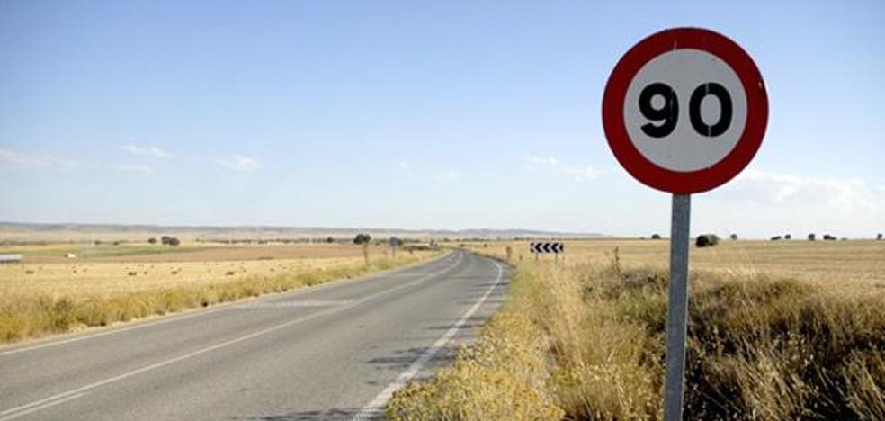 Las carreteras convencionales tendrán una velocidad máxima de 90 km/h