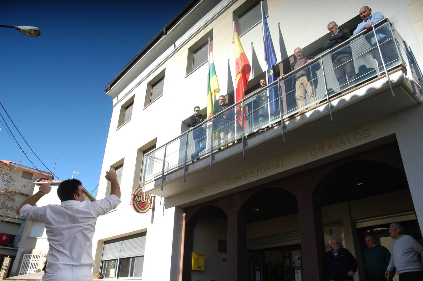 Baile de 'Los brindis' en Grávalos