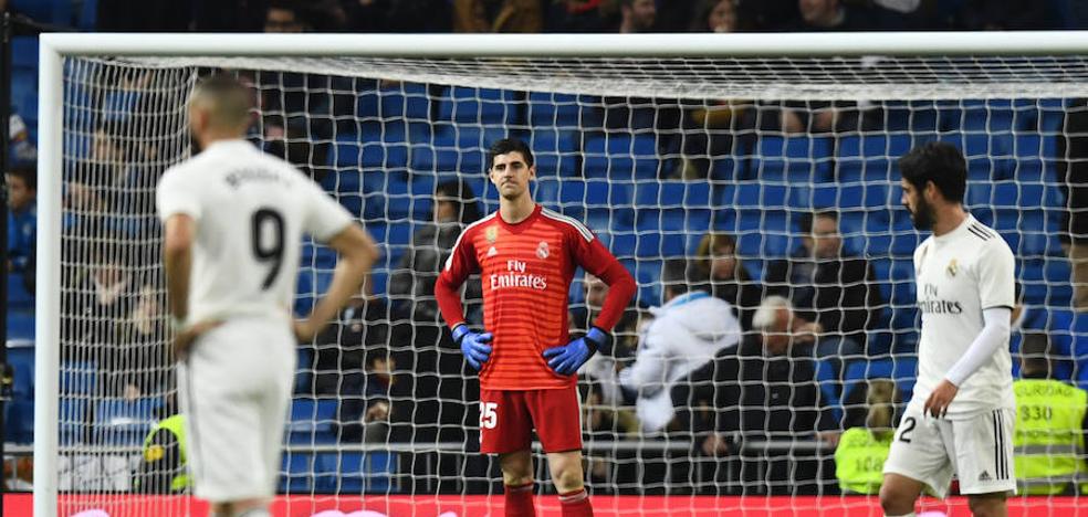 Courtois colapsa la enfermería blanca