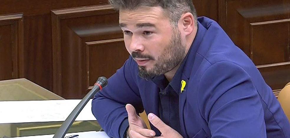 Podemos desmiente a Rufián: «Es falso que le ofreciésemos la cabeza de Borrell»