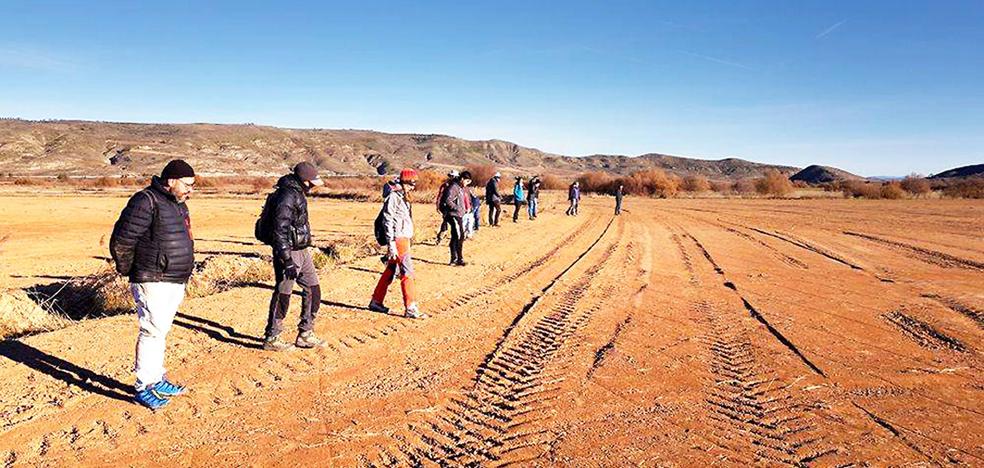 En busca de un meteorito en Ausejo