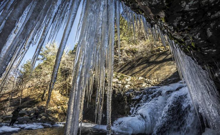 Hielo en Puente Ra