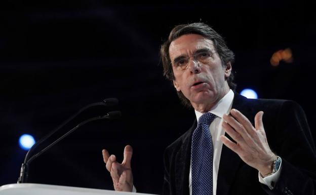 Aznar, en diez frases