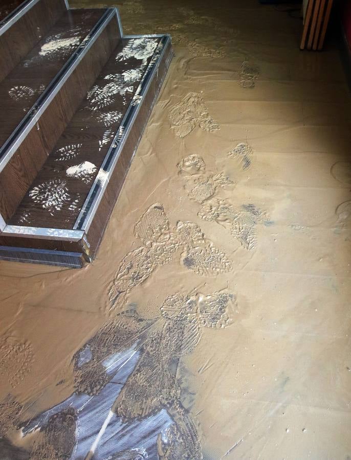 Rotura de una tubería en Valcuerna