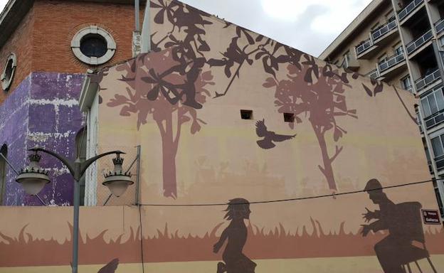 #Andestaba: mural del parque Gallarza