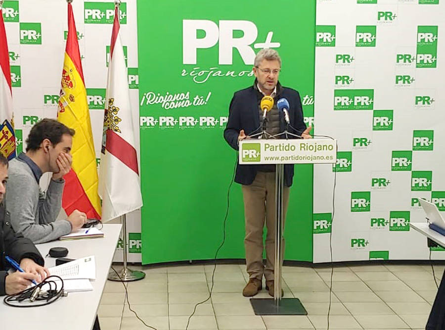 El PR+ exige a Ceniceros que reclame los 302 millones que se deben a La Rioja por el efecto frontera