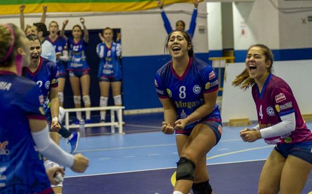 Victoria cómoda del Rioja Voley en Lugo