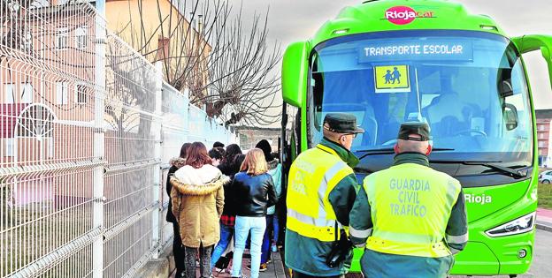 Semana de exámenes en el transporte escolar