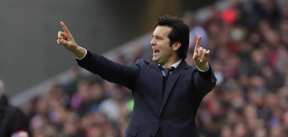 Solari: «Los que golpean el balón son los jugadores, no soy yo»