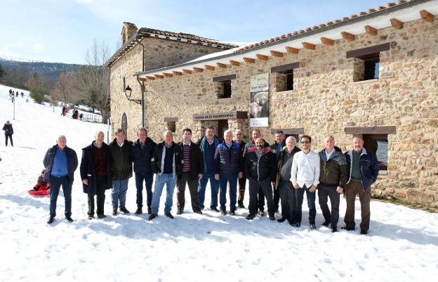 Finaliza el arreglo de la cubierta del Centro de la Trashumancia