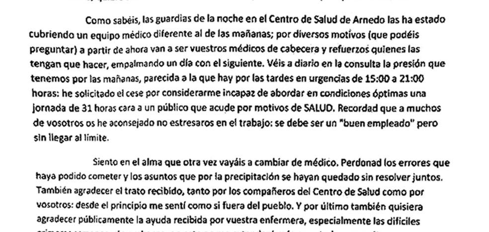 Los médicos del centro de salud de Arnedo piden ayuda a los ciudadanos en sus peticiones