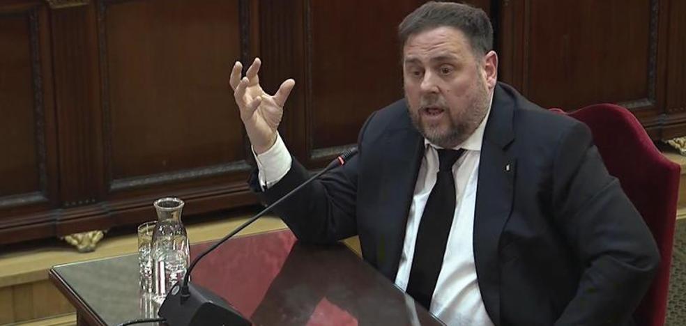 Las frases más destacadas de Junqueras: «En estos momentos me considero un preso político»