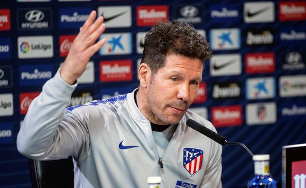 Simeone: «Estoy convencido en el paso que damos, confío en el club y creo en los futbolistas»