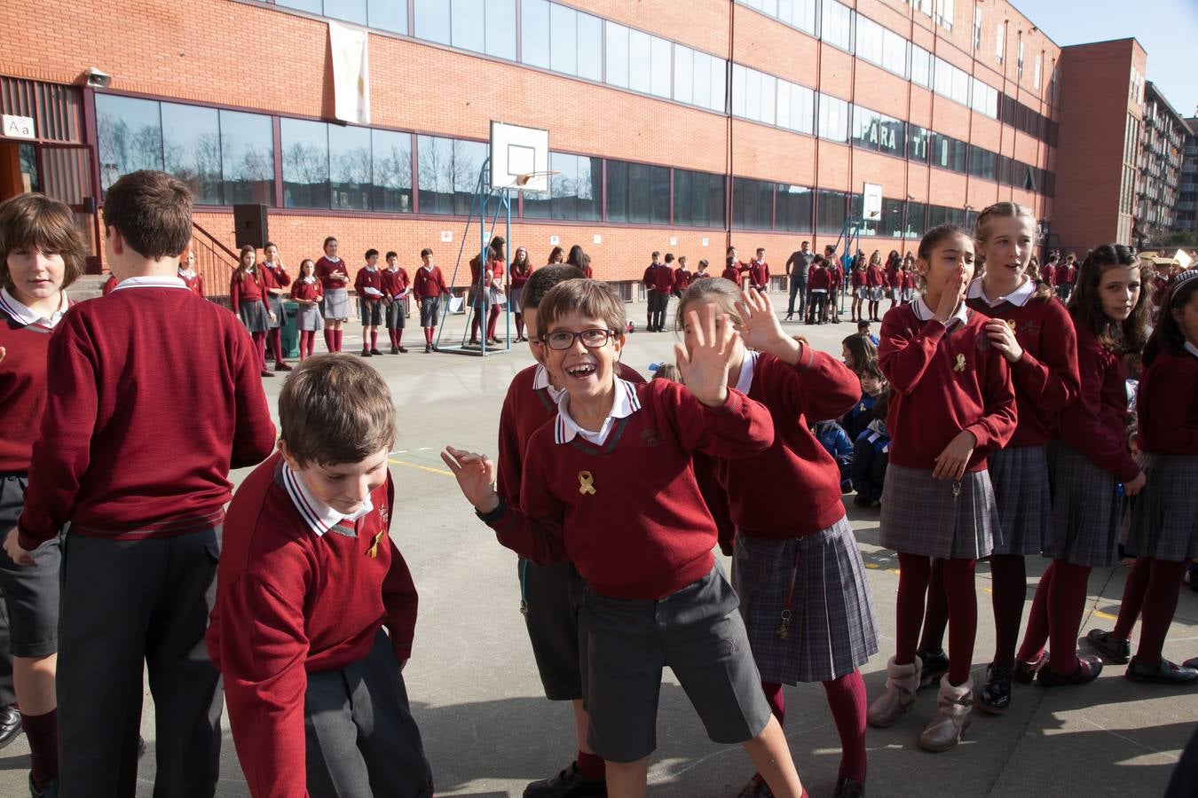 Actos del Día Internacional del Cáncer Infantil en Jesuitas de Logroño