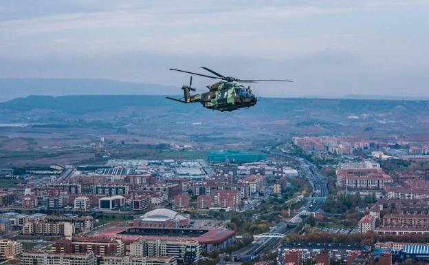 El helicóptero HN90 del Ejército de Tierra cumple 3.000 horas de vuelo