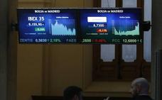 El Ibex-35 cierra a la baja pero aguanta sobre los 9.100 puntos