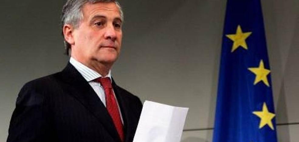 Tajani prohíbe una conferencia de la Falange en la Eurocámara por razones de «seguridad» y «dignidad»