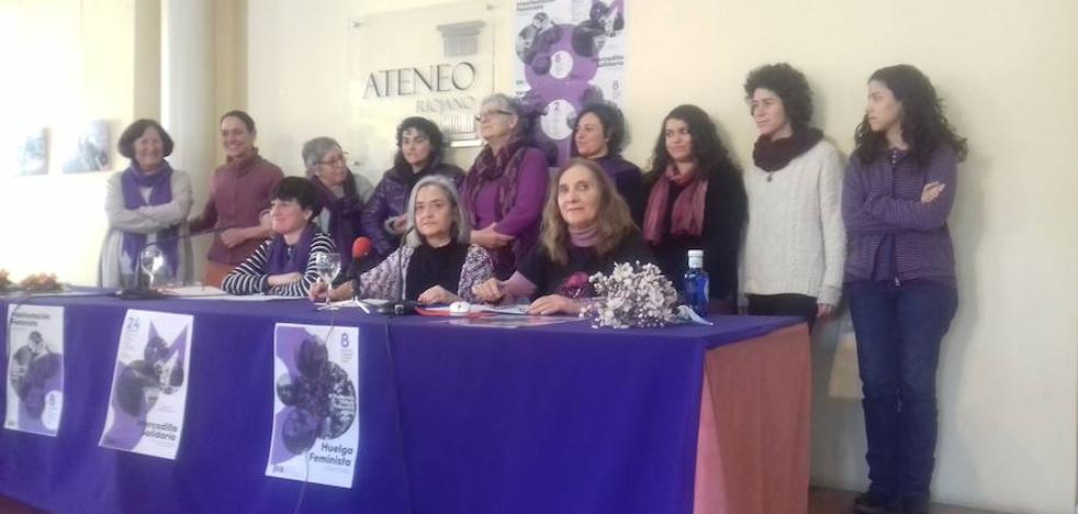 Mujeres feministas de La Rioja animan a secundar el 8M una nueva jornada de huelga