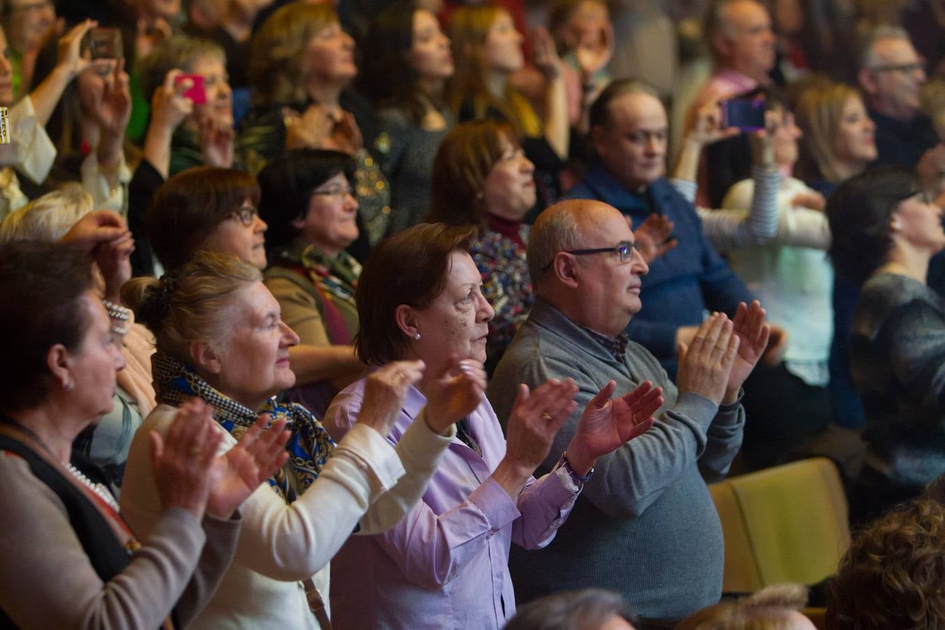 Concierto benéfico de Francisco, Chema Purón y Lucía Pérez