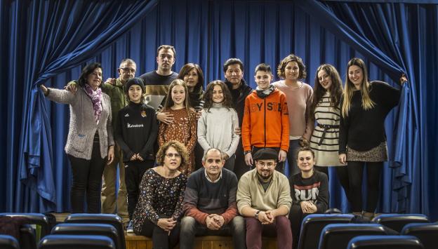 Albelda sale al escenario