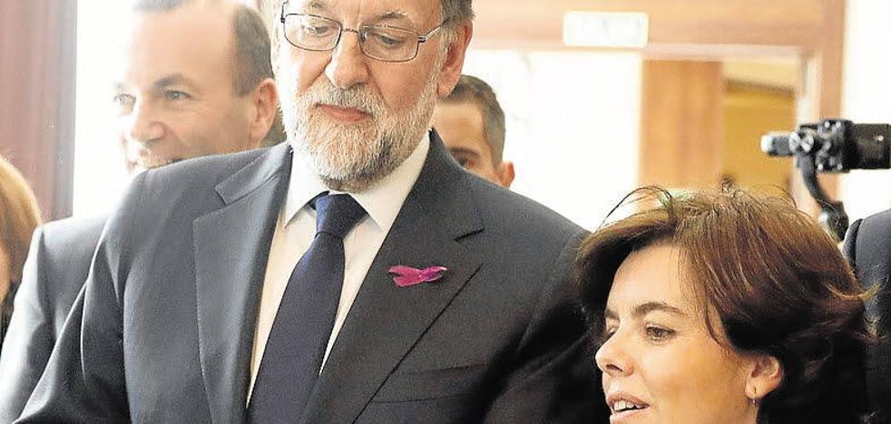 Rajoy, Santamaría y Mas, a escena en el juicio del 'procés'