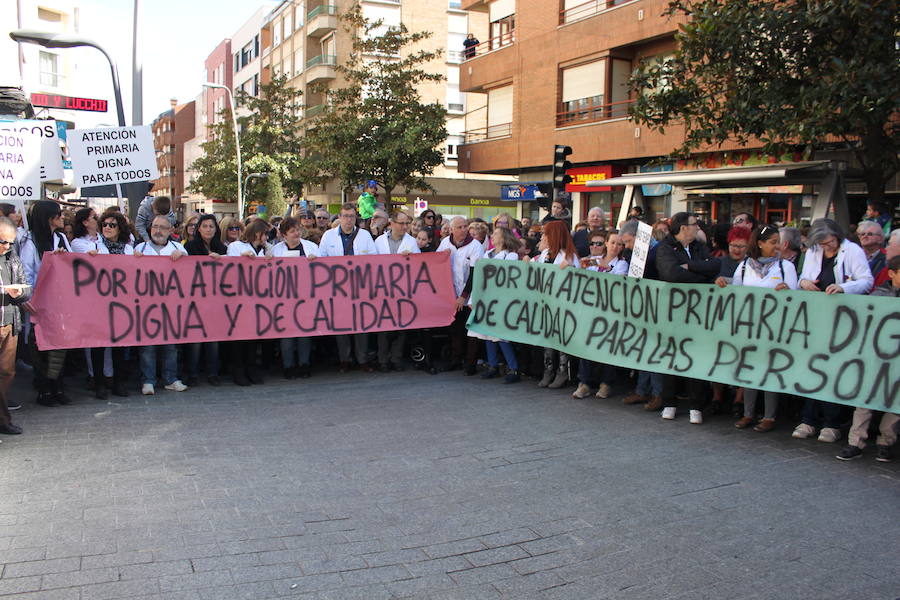 Concentración sanitaria en Arnedo