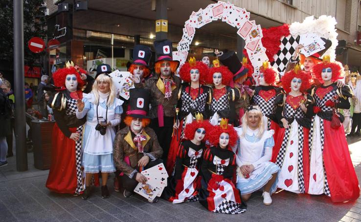 Mucho público en el desfile de Carnaval de Arnedo