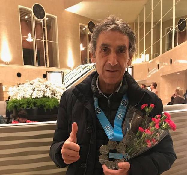 Los seis 'majors' del riojano Jesús Sáez