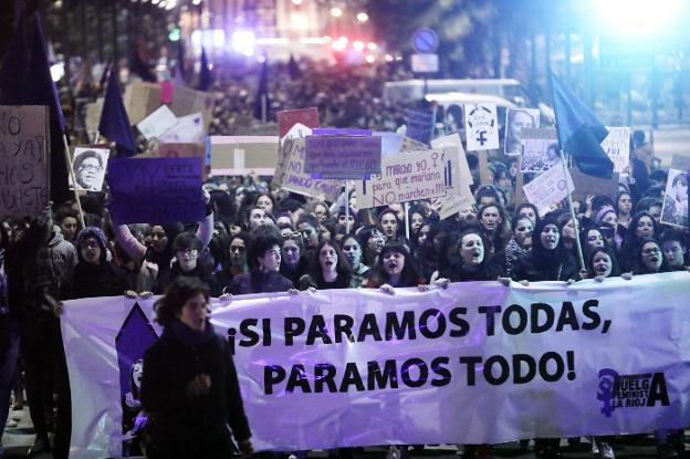 Las riojanas se alían para protagonizar un nuevo 8M histórico
