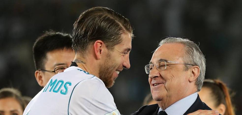 Ramos osa echar un pulso a Florentino