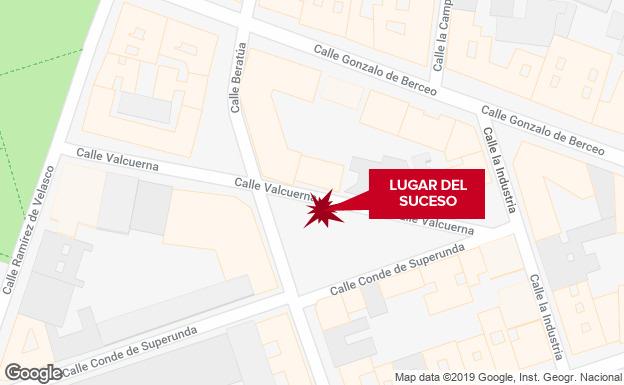 Un hombre, trasladado al San Pedro tras ser apuñalado en el interior de su casa