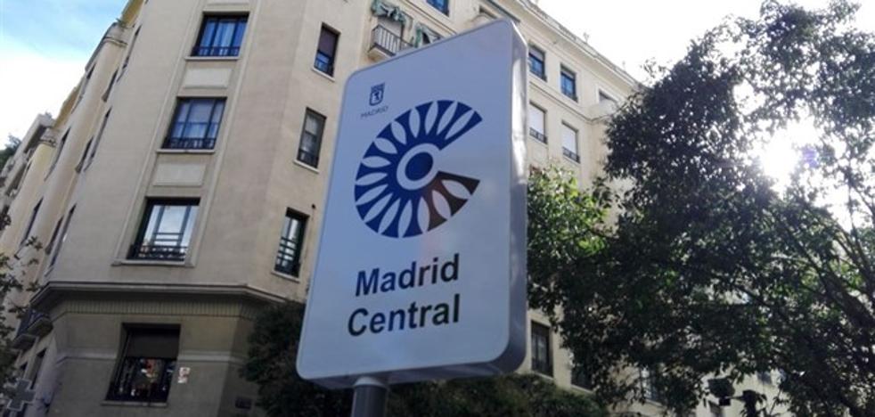 Madrid Central multa desde este sábado a los coches sin permiso