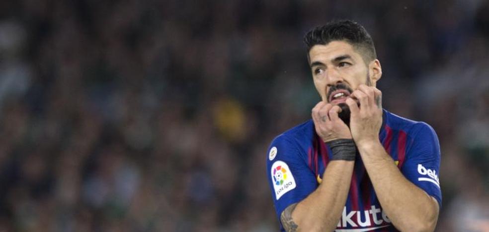 Luis Suárez, entre diez y quince días de baja