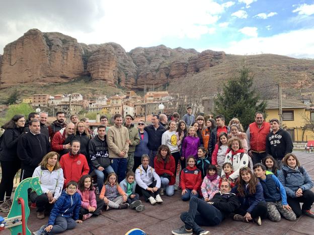 Nalda e Islallana celebran el Día del Árbol