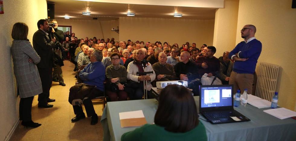 CVNE presenta en el salón parroquial de San Asensio su plan para Davalillo