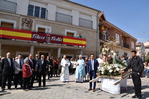 El Villar de Arnedo finaliza sus fiestas con los actos religiosos de la patrona