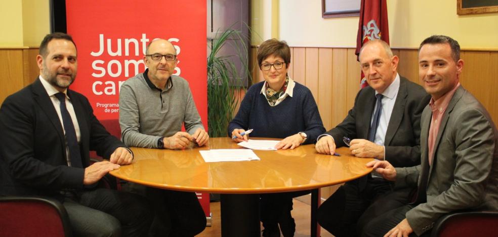 Jóvenes con discapacidad intelectual harán prácticas en el Ayuntamiento alfareño