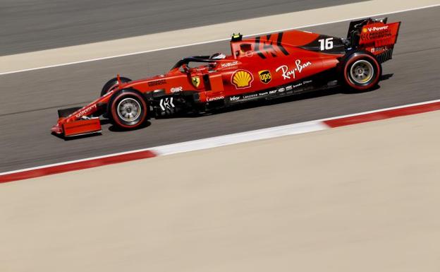 Vettel tiene un problema: Charles Leclerc