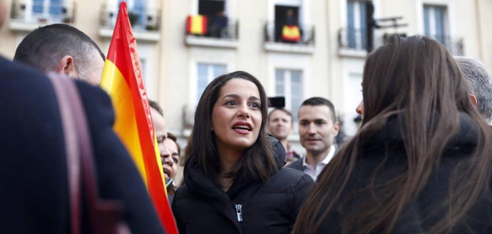 Inés Arrimadas se postula en Logroño como el partido del cambio y la igualdad de todos los españoles