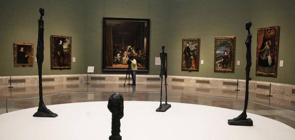 Un ejército de Giacometti invade el Museo del Prado