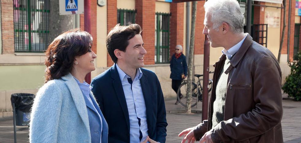 Logroño y Santander tienen «mucho que compartir», según sus candidatos socialistas