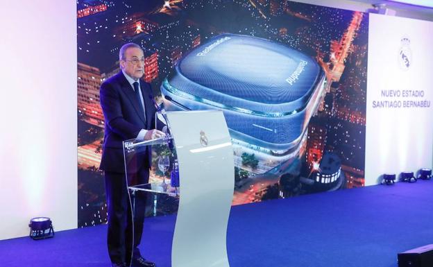 El Real Madrid presenta un Santiago Bernabéu galáctico