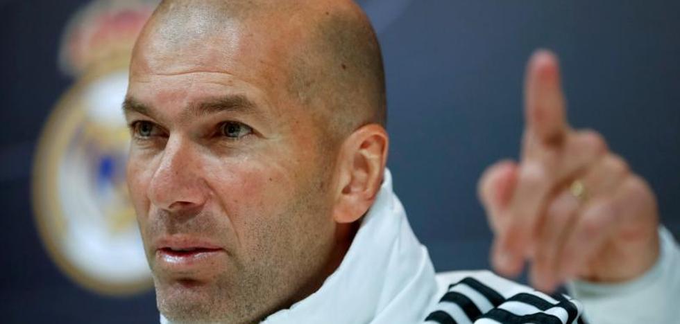 Zidane asegura que no ha decidido quiénes le sobran