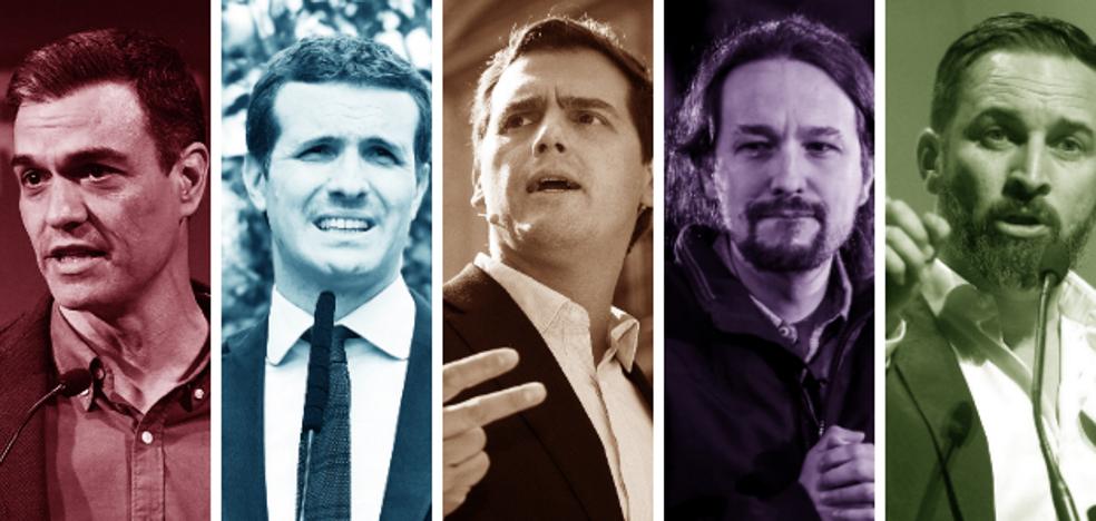 Los candidatos muestran sus cartas sin esperar a la campaña