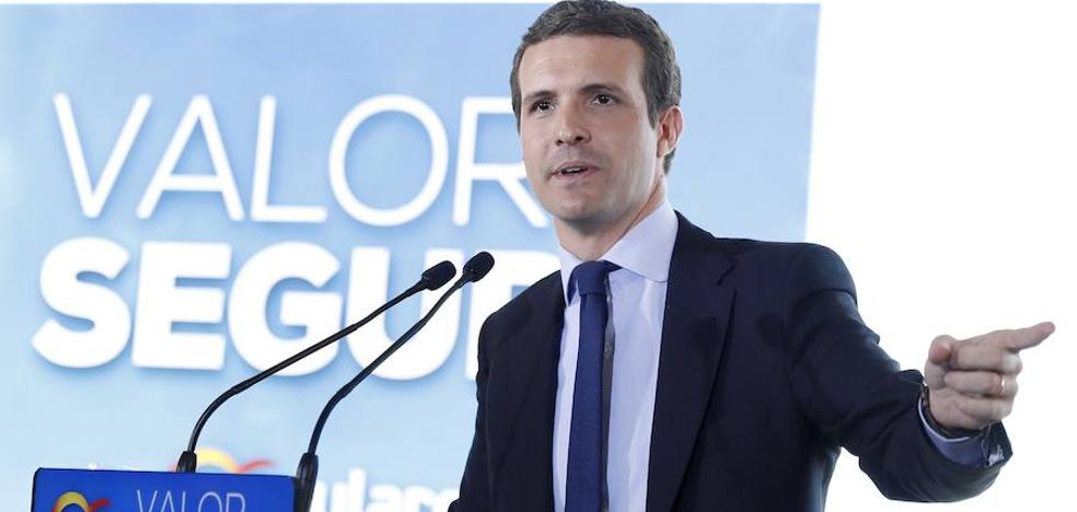 Casado acusa a Sánchez de preferir aliados con «manos manchadas de sangre» para gobernar