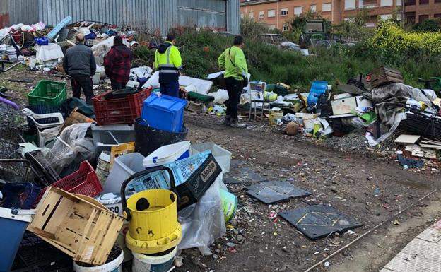 Villamediana acaba con el basurero de los 'Matamachos'